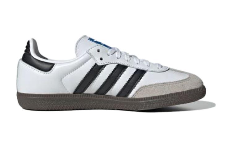 (GS) adidas Samba OG J 'White Black Gum' IE3675