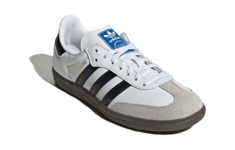(GS) adidas Samba OG J 'White Black Gum' IE3675