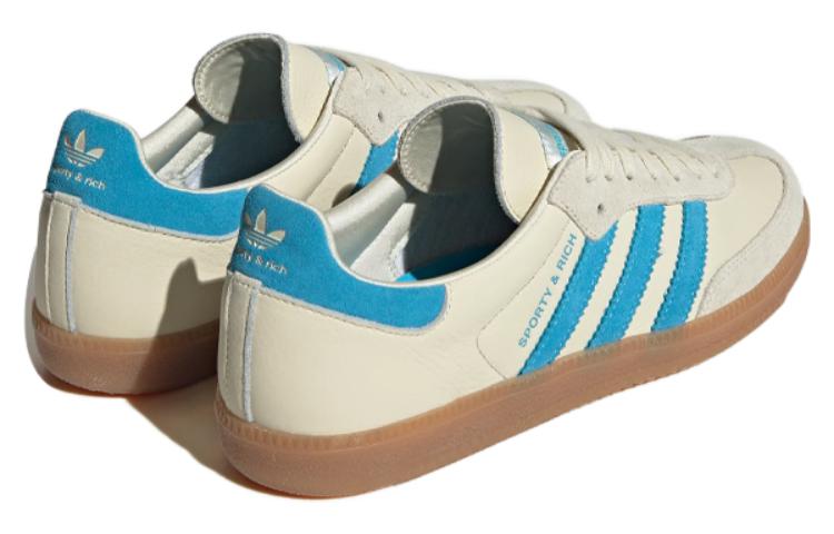 adidas x Sporty & Rich Samba OG 'Beige Blue' IE7096