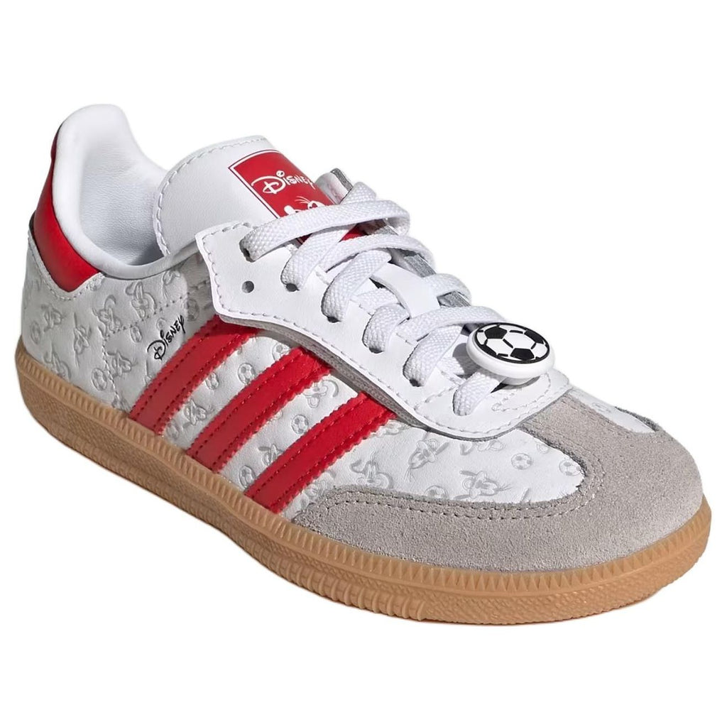 (PS) adidas x Disney Samba Og Comfort Elastic Lace 'White Better Scarlet' IH1753