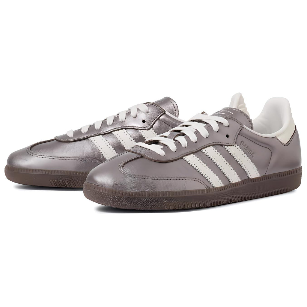 (WMNS) adidas Samba OG 'Metallic Purple White' JI4219