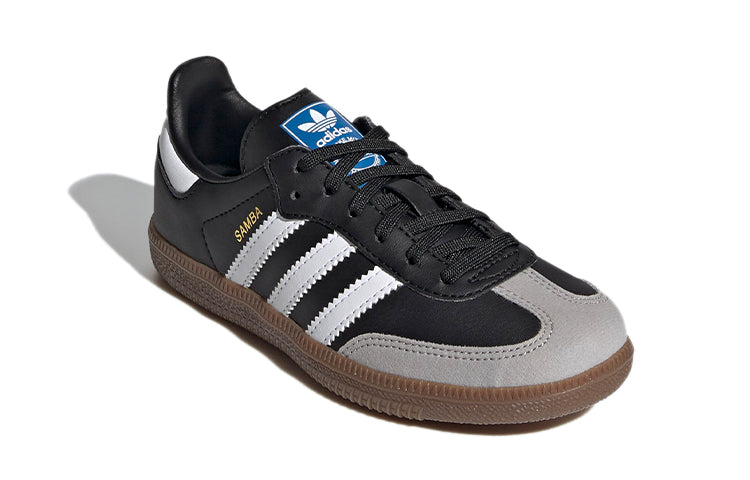(PS) adidas Samba OG J 'Black White Gum' GZ8349