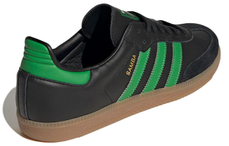 adidas Samba Austin FC Shoes 'Black Real Green' HQ7035
