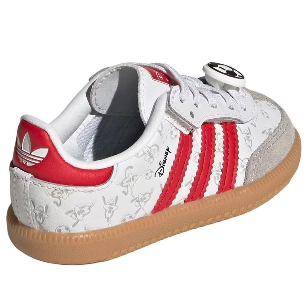 (TD) adidas x Disney Samba Og Comfort Elastic Lace 'White Better Scarlet' IH1754