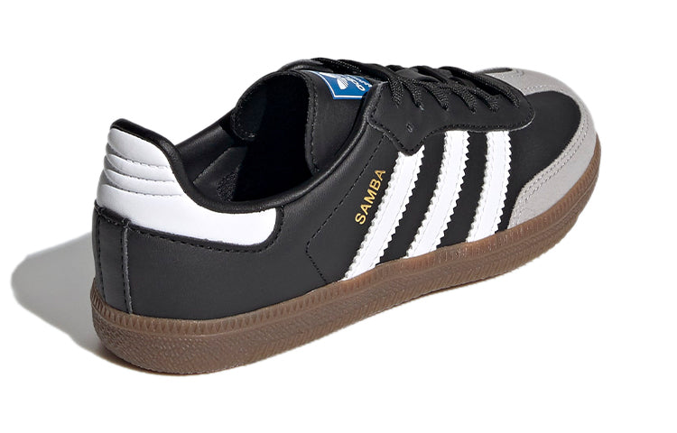 (PS) adidas Samba OG J 'Black White Gum' GZ8349