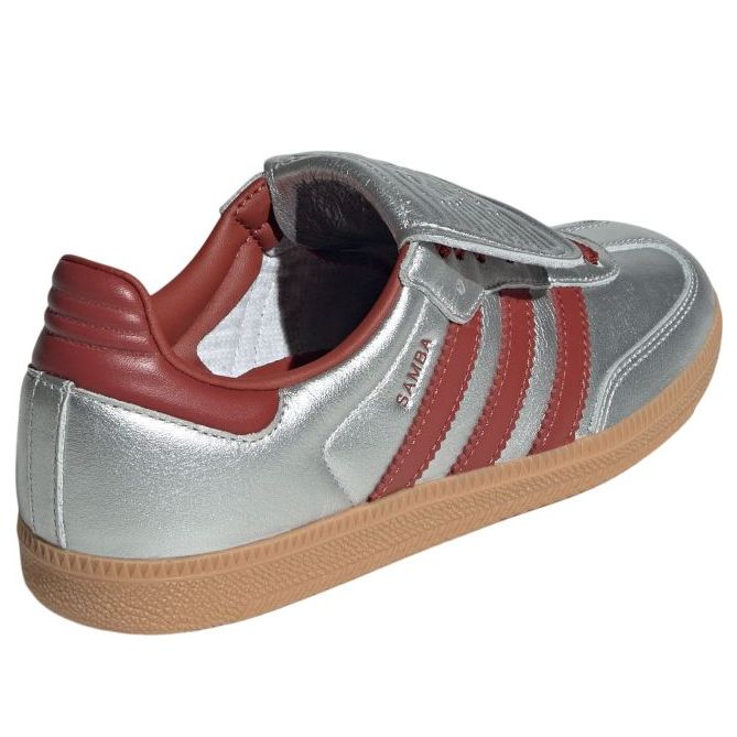 (WMNS) adidas Samba LT 'Silver Metallic Red Gum' JH5707
