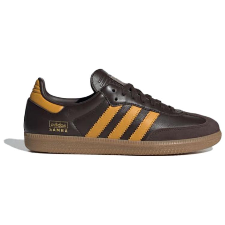 adidas Samba OG 'Dark Brown Yellow' IG6174