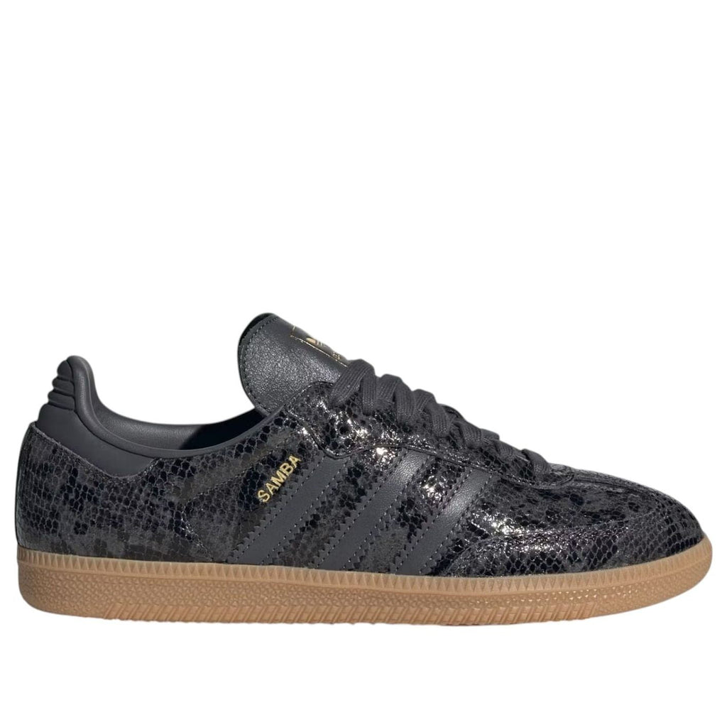 (WMNS) adidas Samba Faux Snakeskin 'Black' JQ3532