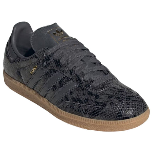 (WMNS) adidas Samba Faux Snakeskin 'Black' JQ3532