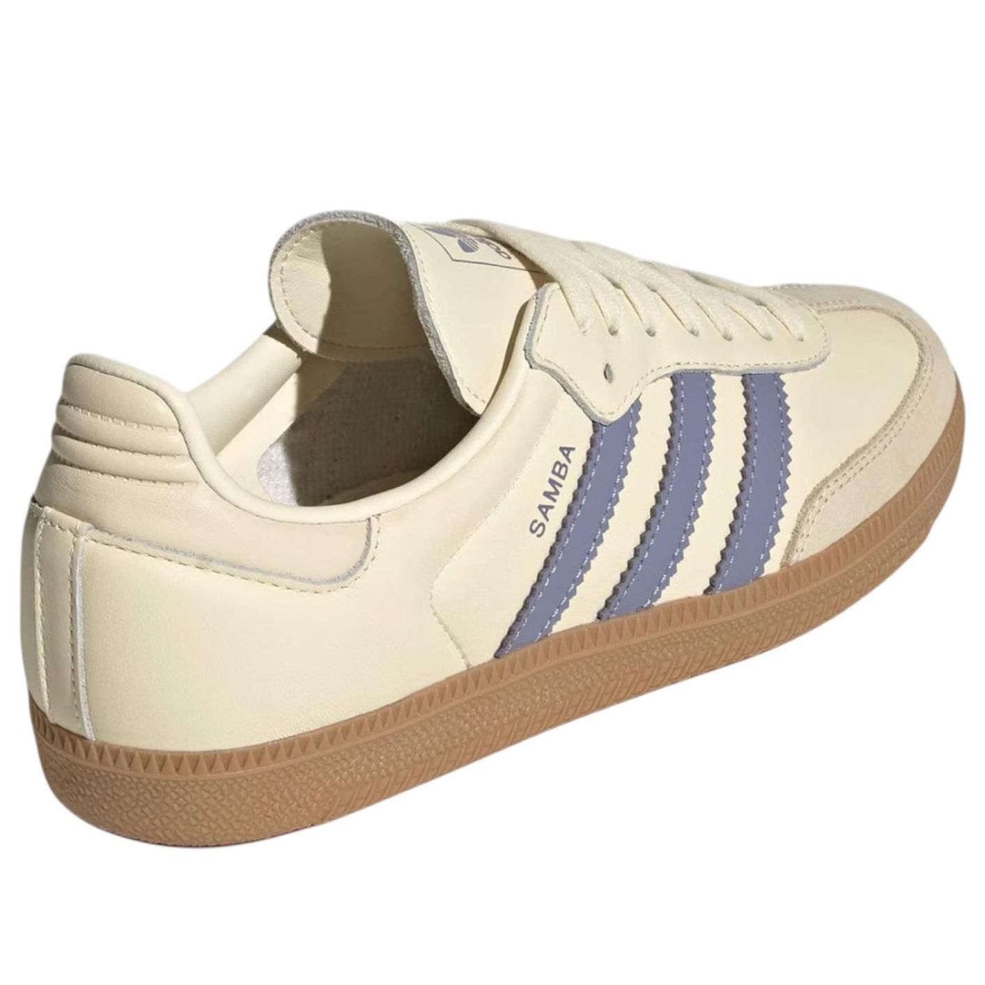 (WMNS) adidas Samba 'Cream White Silver Violet' JS1362