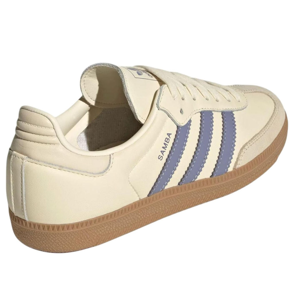 (WMNS) adidas Samba 'Cream White Silver Violet' JS1362