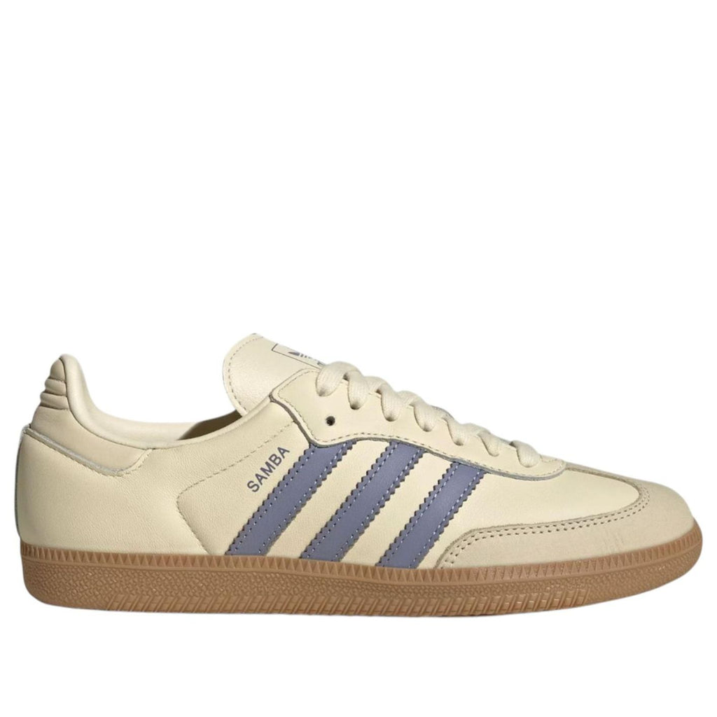 (WMNS) adidas Samba 'Cream White Silver Violet' JS1362