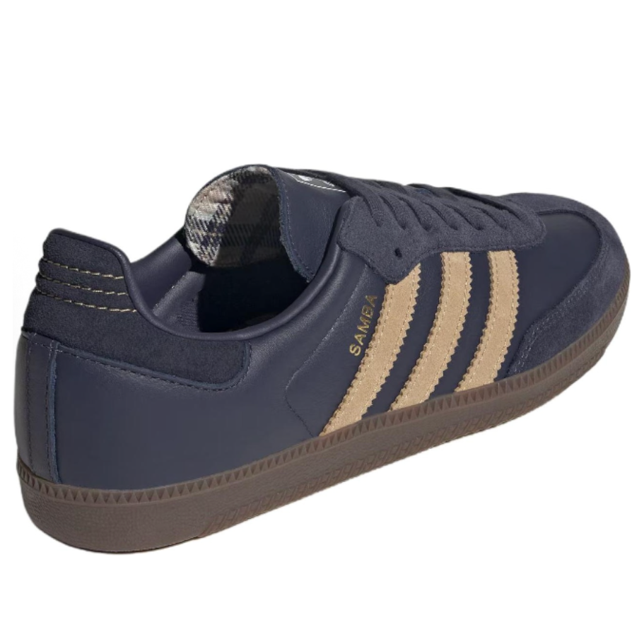 adidas Samba 'Shadow Navy Golden Beige Gum' JR0894