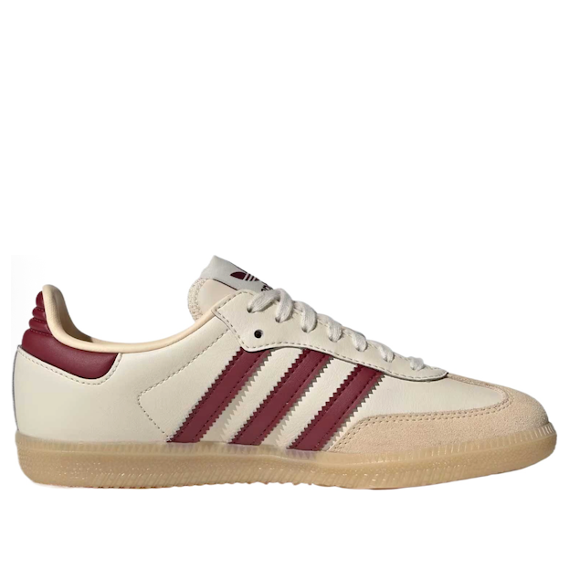 (GS) adidas Smaba OG 'Wonder White Shadow Red Gum' JQ8554