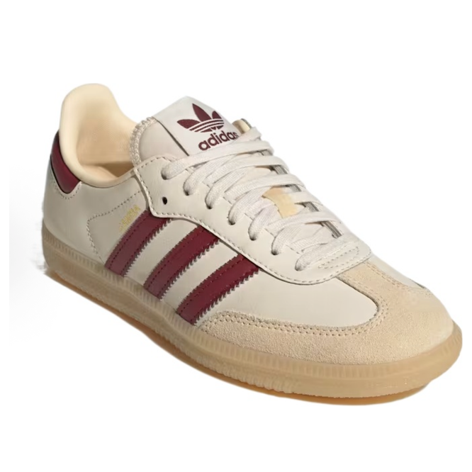 (GS) adidas Smaba OG 'Wonder White Shadow Red Gum' JQ8554
