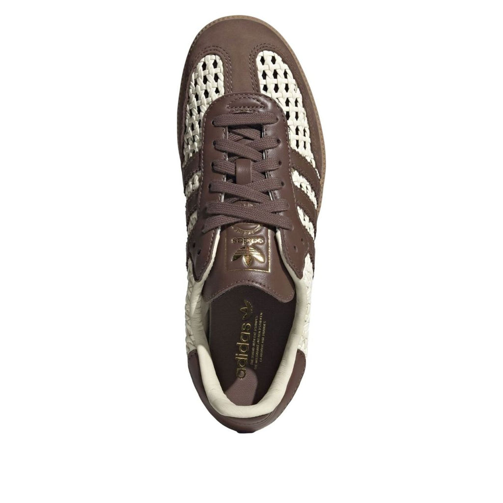 (WMNS) adidas Samba 'Basketweave White' IH9373