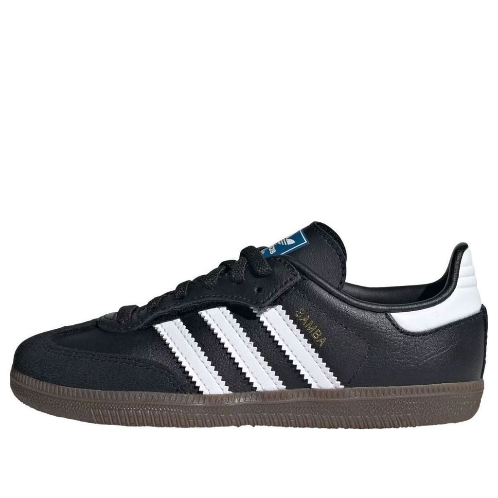 (PS) adidas Samba OG Elastic Lace 'Black White' JQ6390