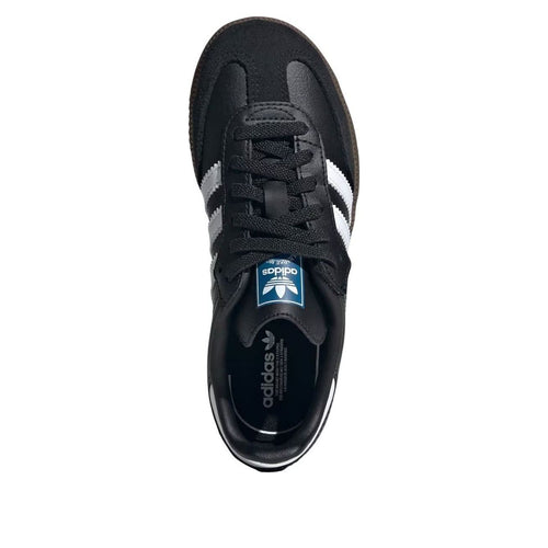 (PS) adidas Samba OG Elastic Lace 'Black White' JQ6390