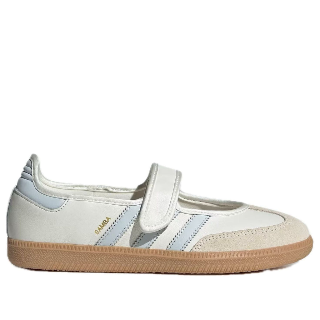 (WMNS)	adidas Samba Jane 'Cloud White Halo Blue Gum' JR7339