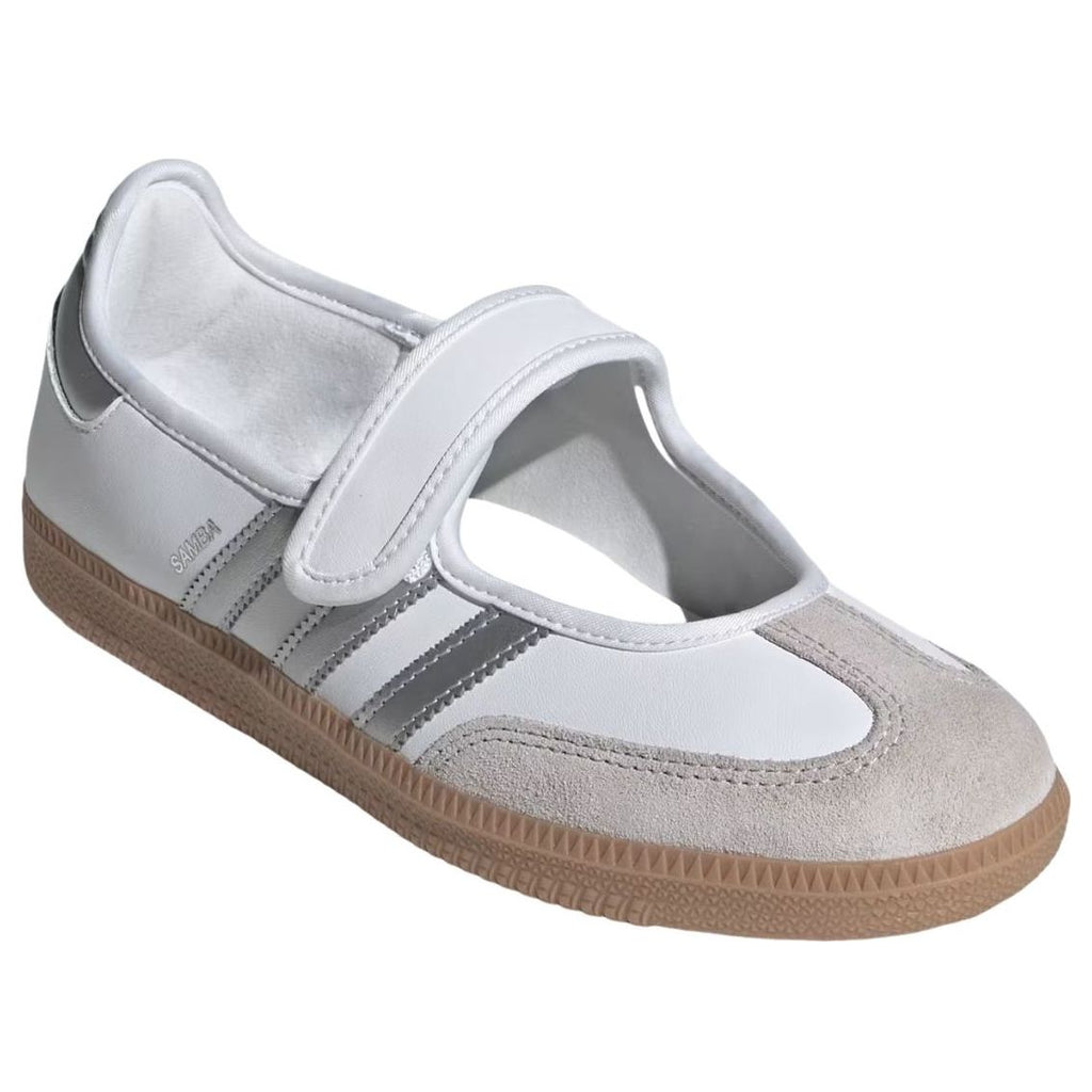(WMNS) adidas Samba Jane 'White Silver Metallic' KJ3785