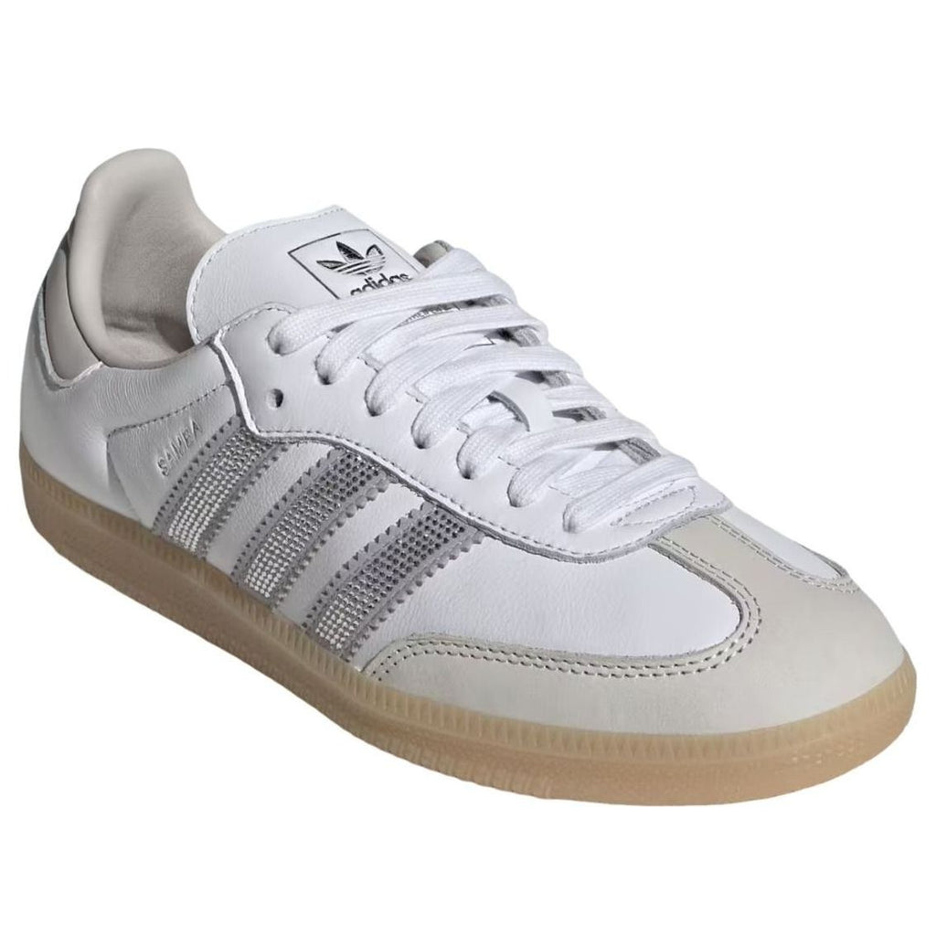 (WMNS) adidas Samba OG 'White Silver Metallic' KK0063