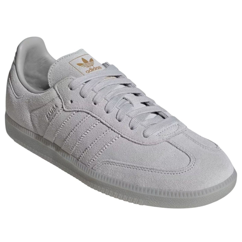 adidas Samba 'Grey Two Crystal White Gold Metallic' JR0888