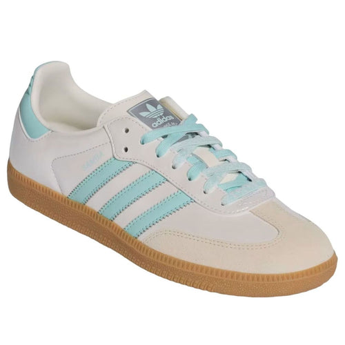 (WMNS) adidas Samba 'Off White Semi Flash Aqua' KJ4304