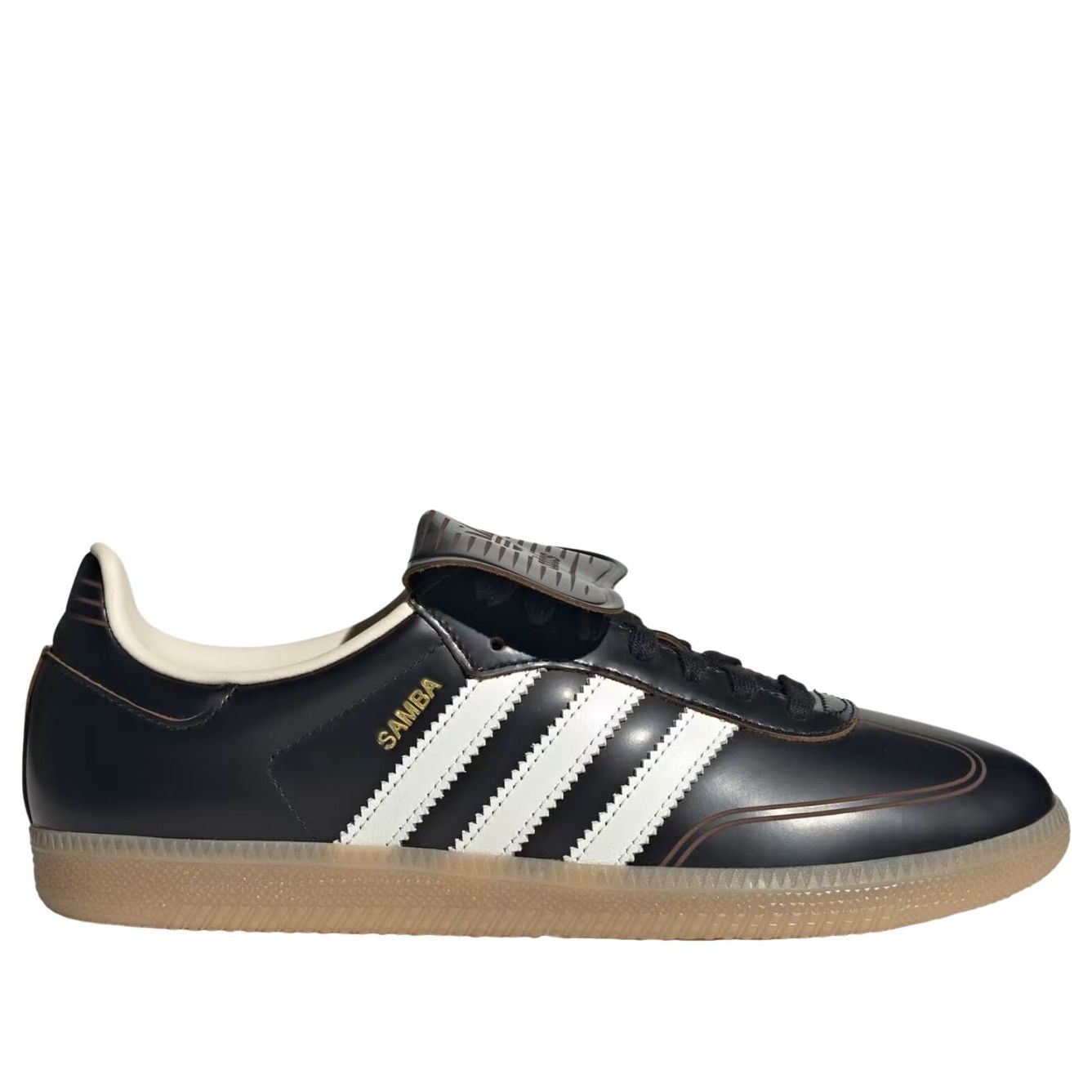 (WMNS) adidas Samba LT 'Core Black Core White Bronze Strata' HQ9248