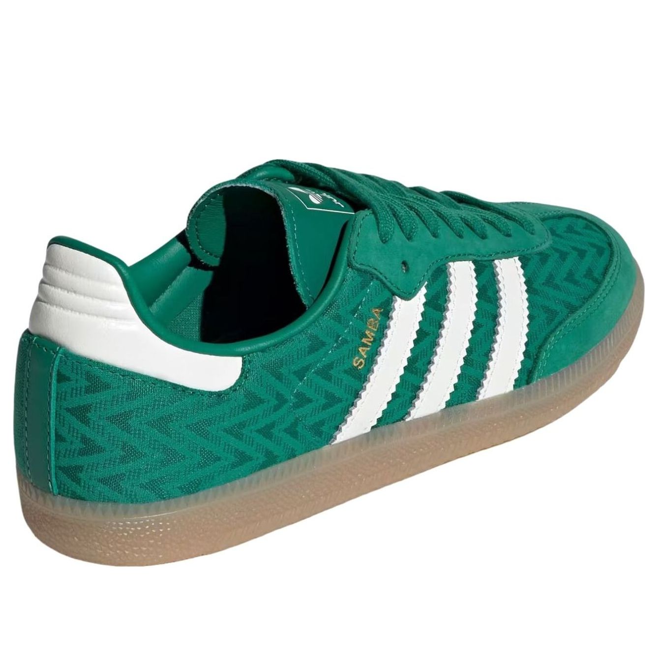 (WMNS) adidas Samba 'Bold Green Off White Gold Metallic' IH3976