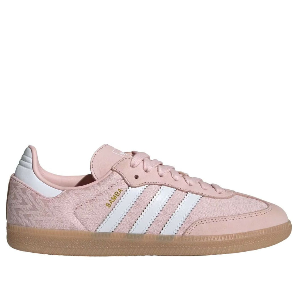 (WMNS) adidas Samba 'Sandy Pink Cloud White Gold Metallic' IH3977