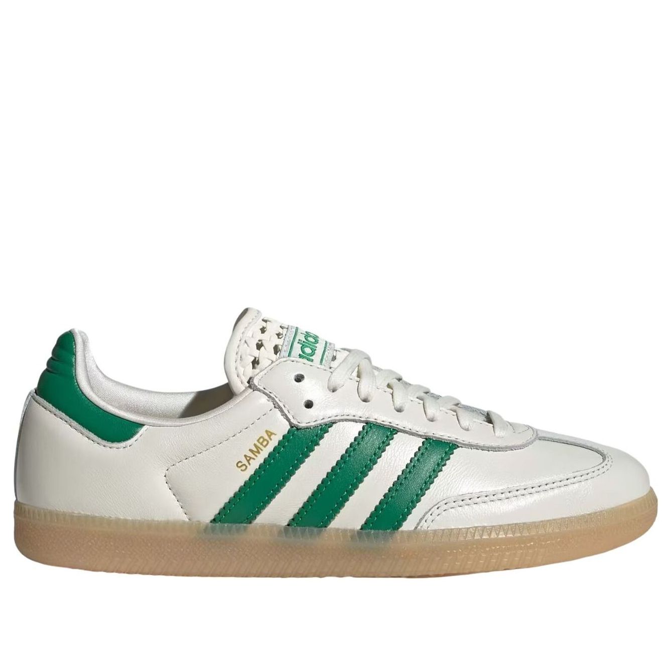 adidas Samba 'Off White Green Gold Metallic' IH3983