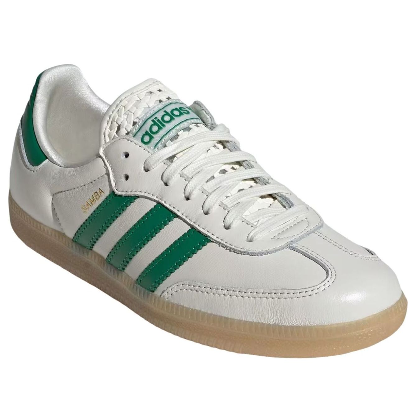 adidas Samba 'Off White Green Gold Metallic' IH3983