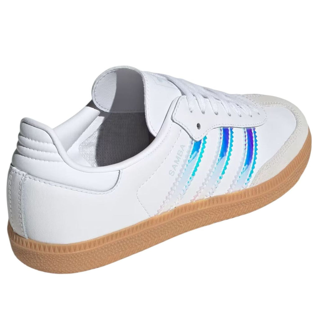 (GS) adidas Samba 'White Iridescent Stripes' JQ2851
