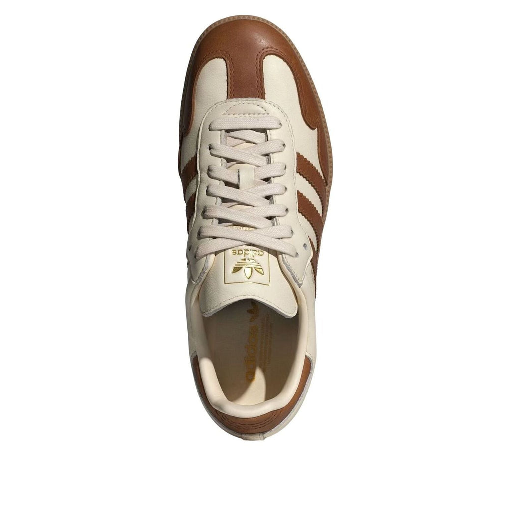 (WMNS) adidas Samba 'Wonder White Dusky Bronze Gold Metallic' KJ0996