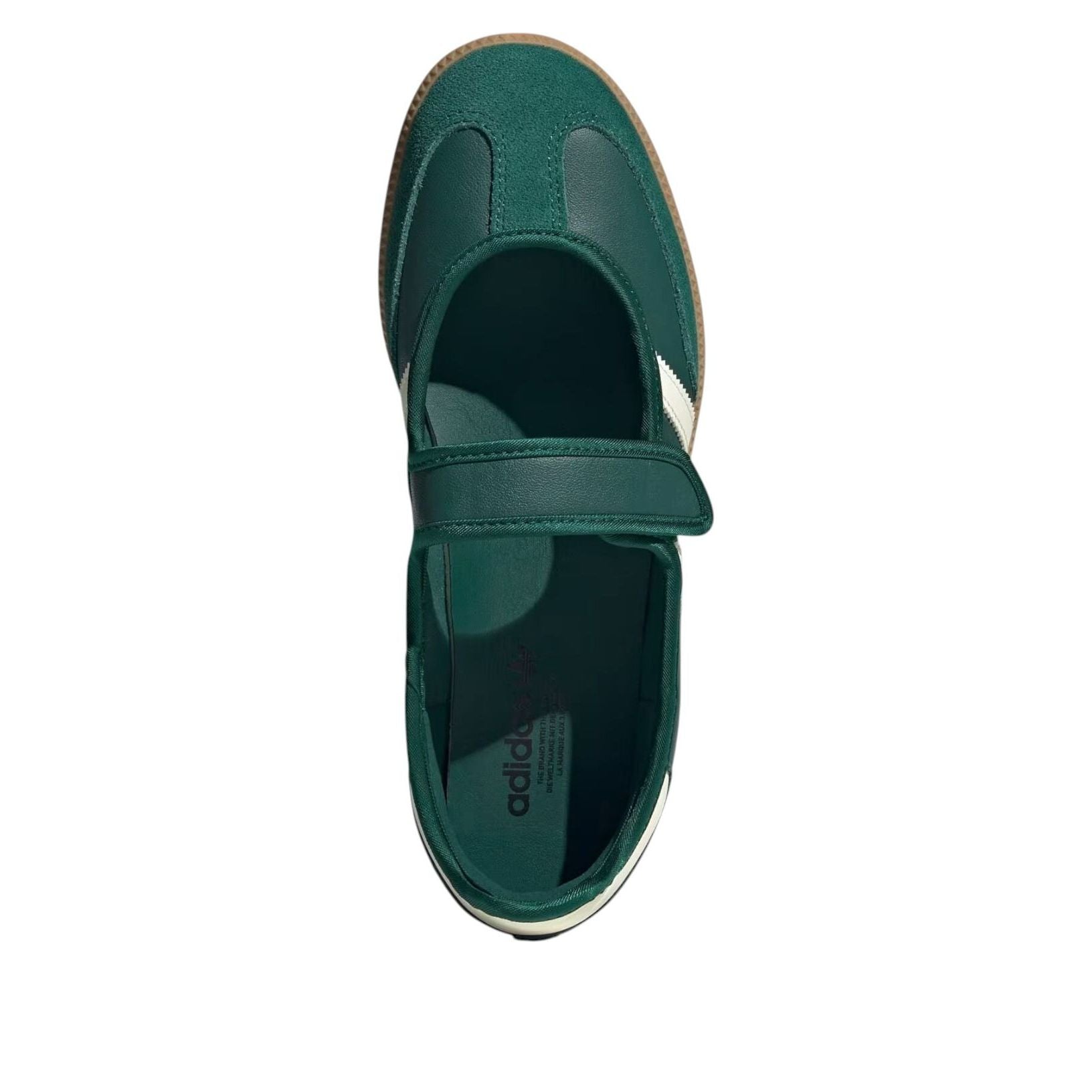 (WMNS) adidas Samba Jane 'Green White Gum' JR7340