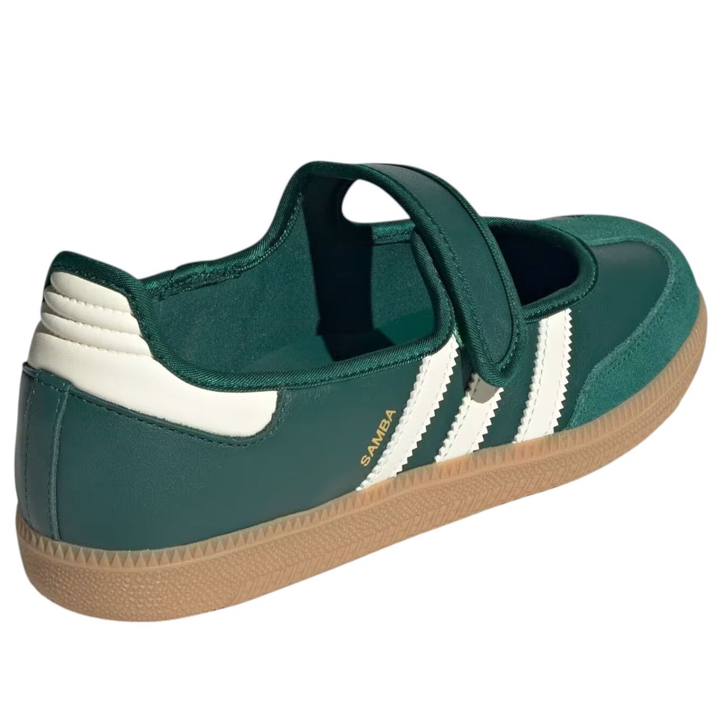 (WMNS) adidas Samba Jane 'Green White Gum' JR7340