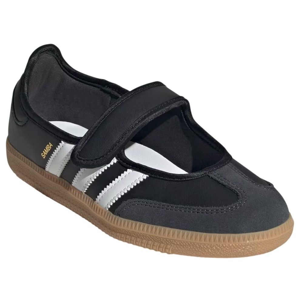 (GS) adidas Samba Jane 'Black White Gum' JR7437