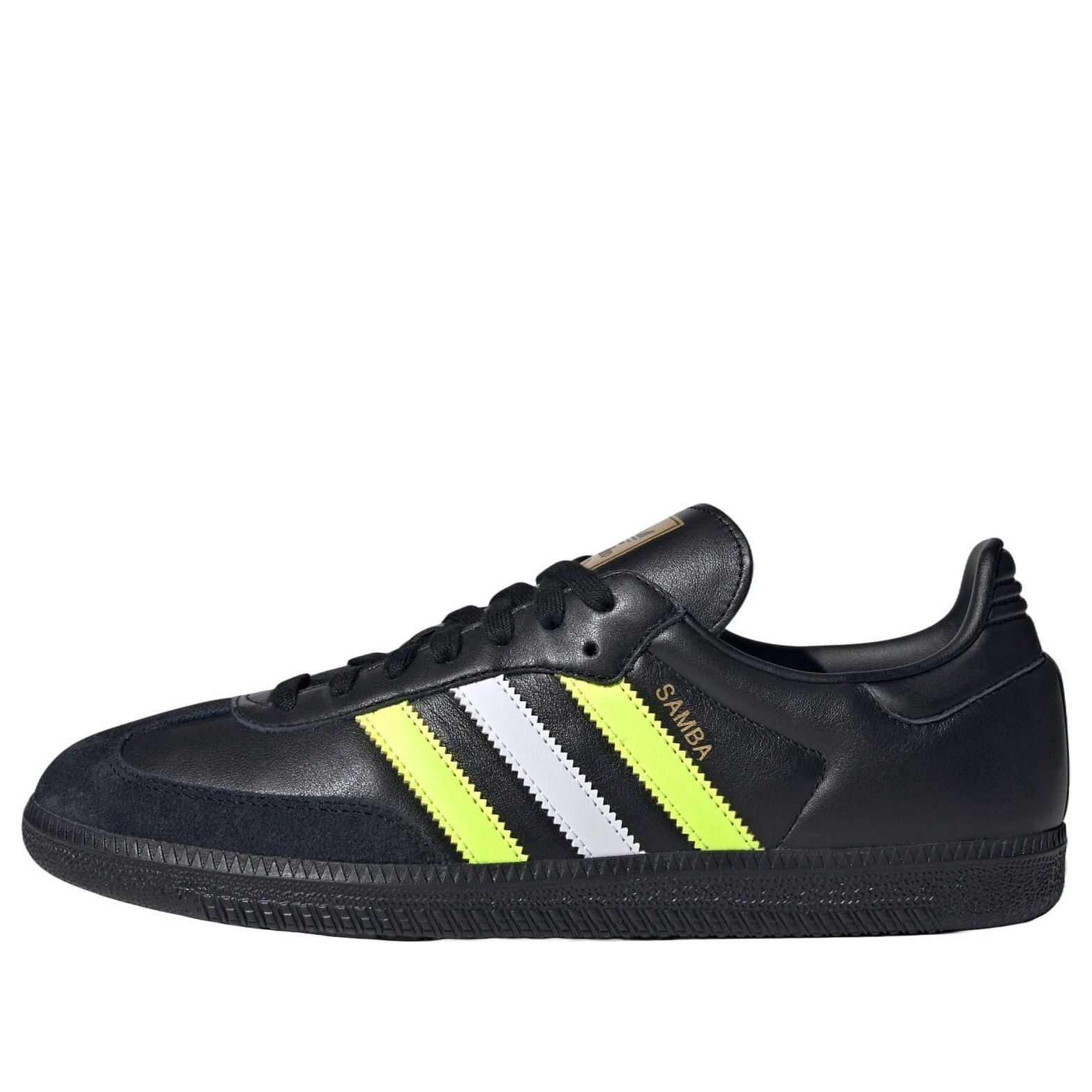 adidas Samba OG 'Core Black Solar Yellow' ID1380