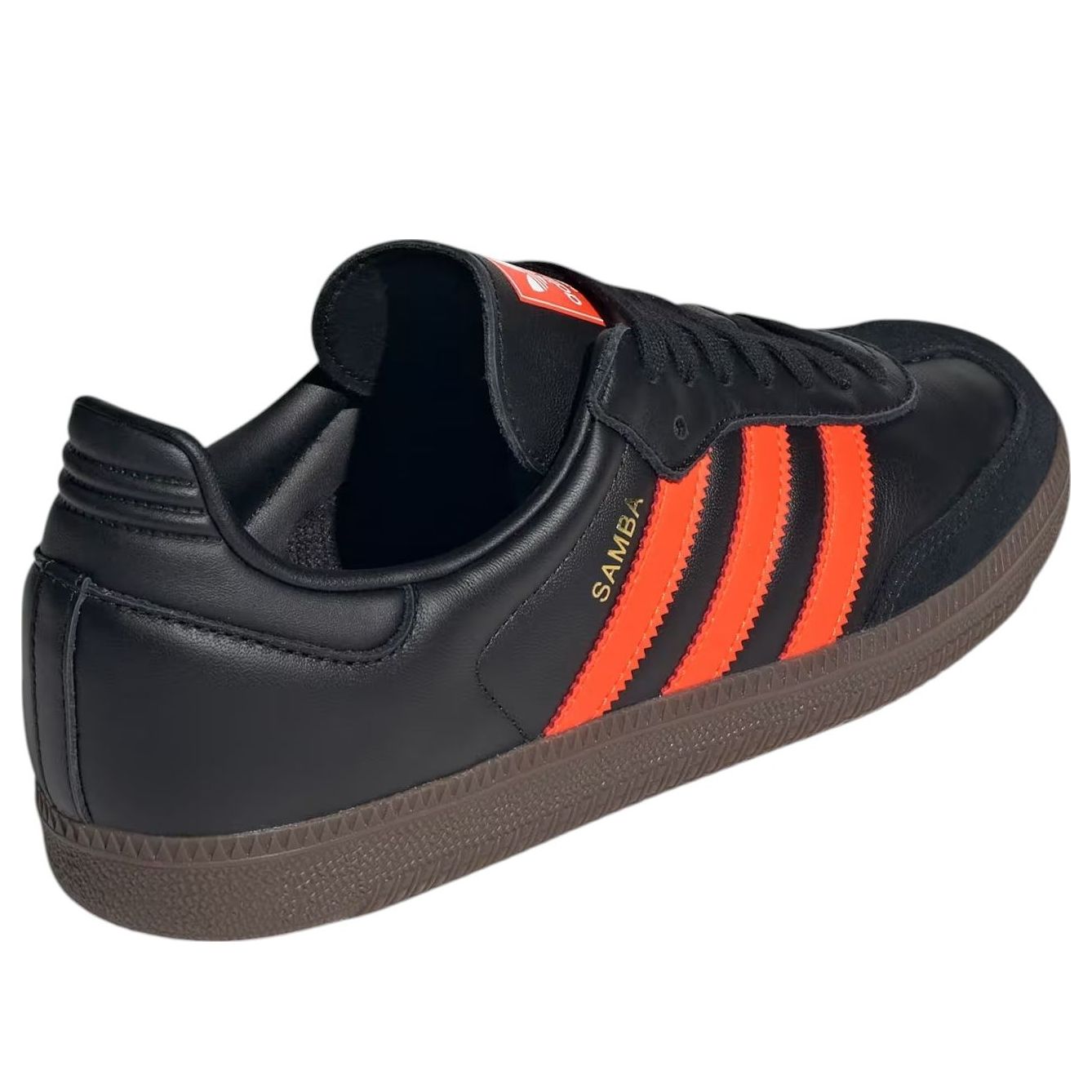 adidas Samba OG 'Black Impact Orange' JR0910