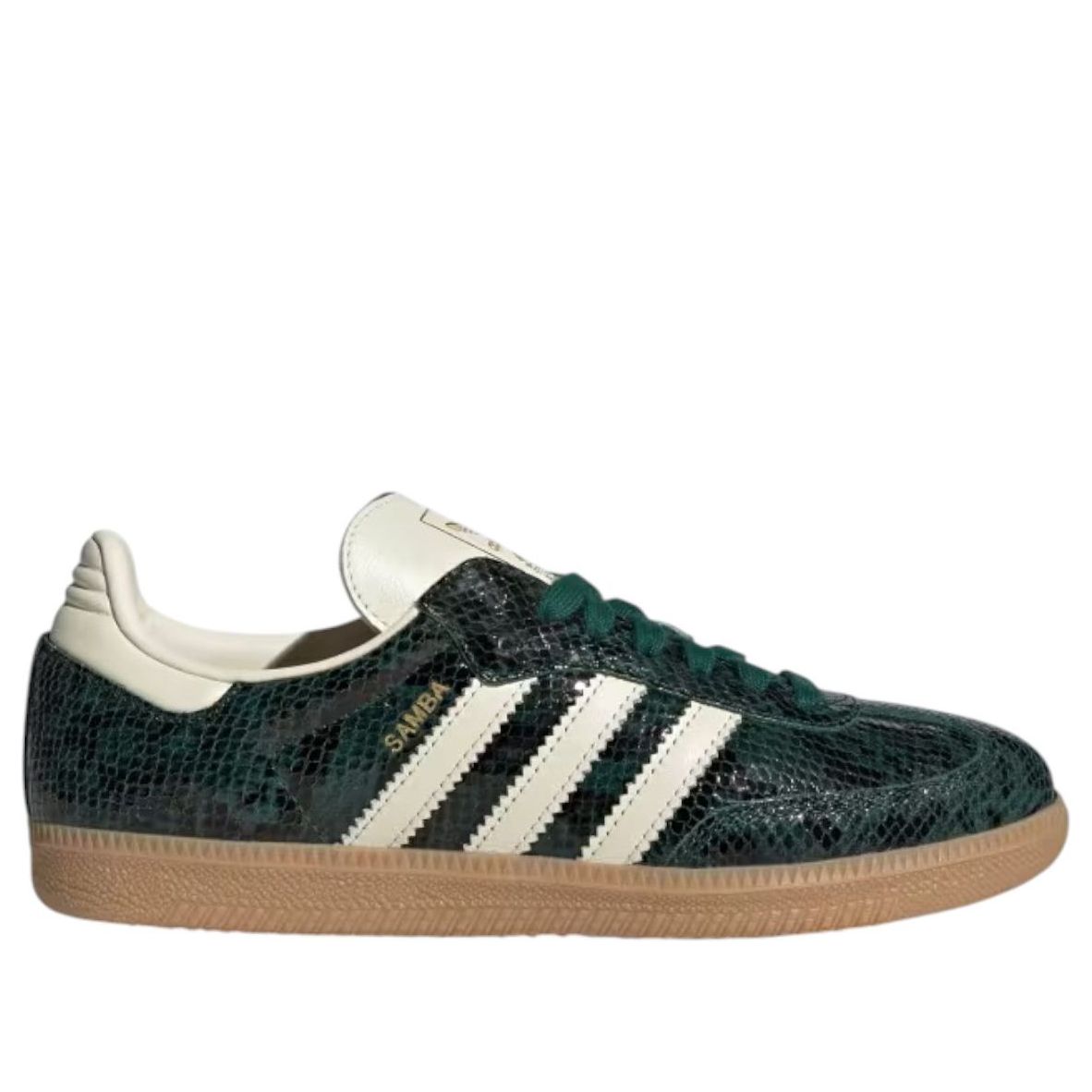 (WMNS) adidas Samba OG Faux Snakeskin 'Collegiate Green' JR8848