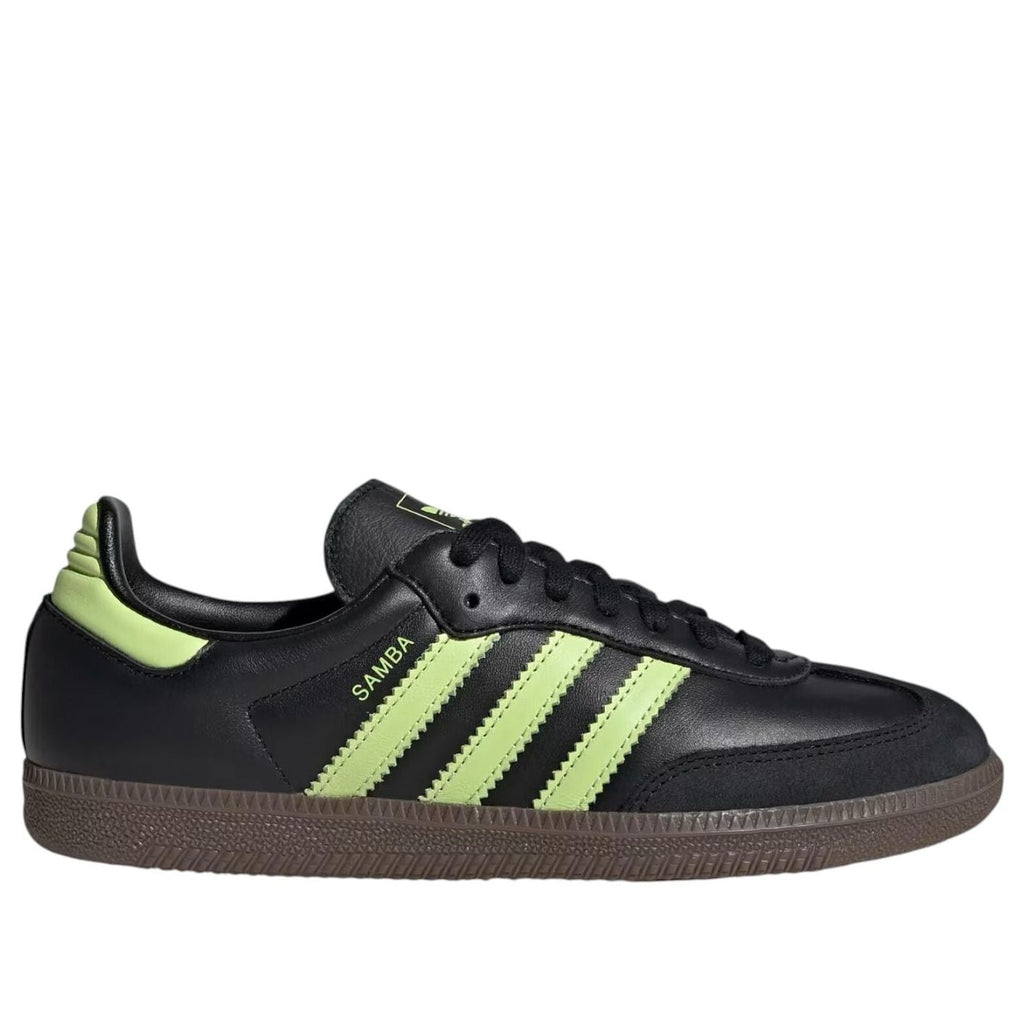 (WMNS) adidas Samba 'Black Pulse Lime' JS1387