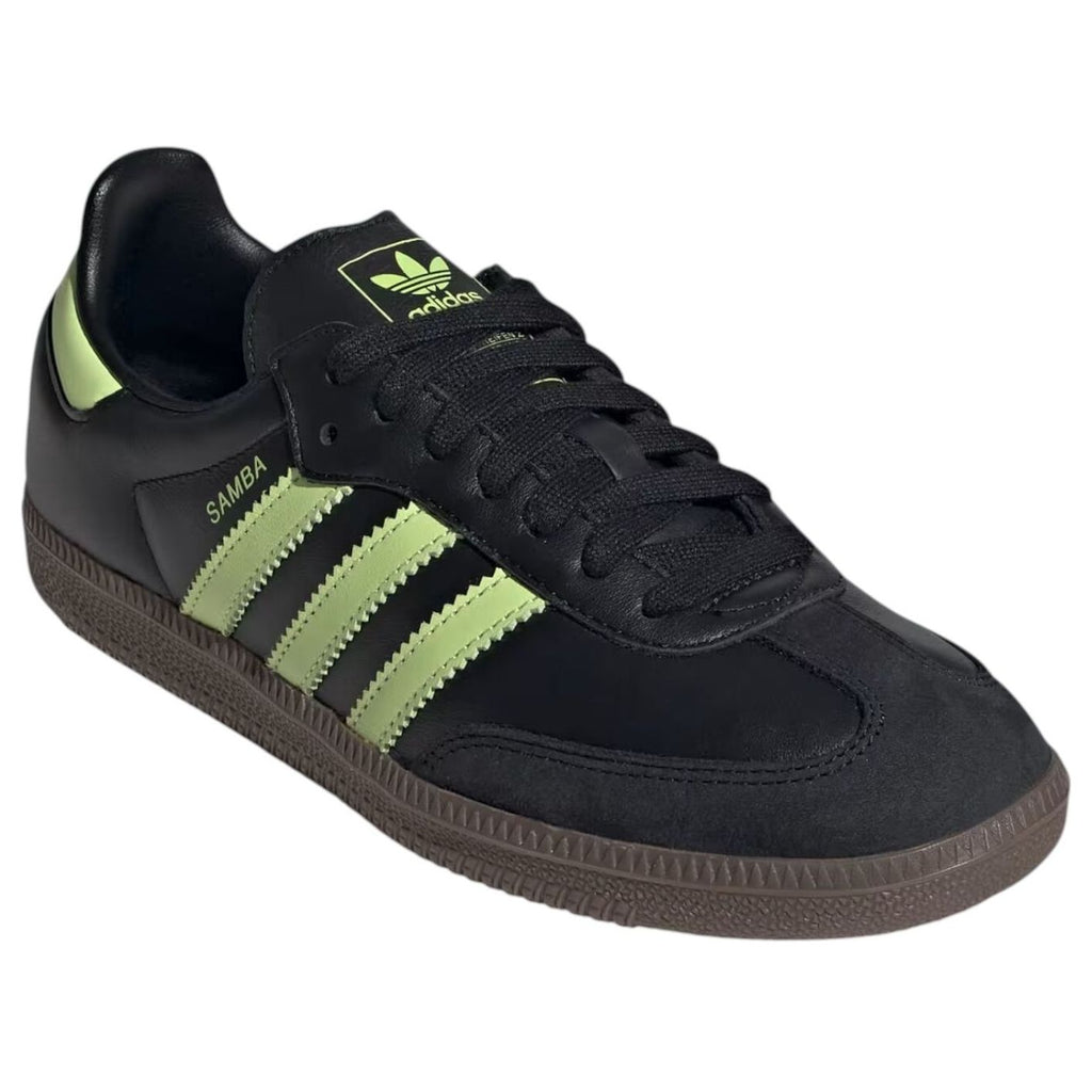 (WMNS) adidas Samba 'Black Pulse Lime' JS1387