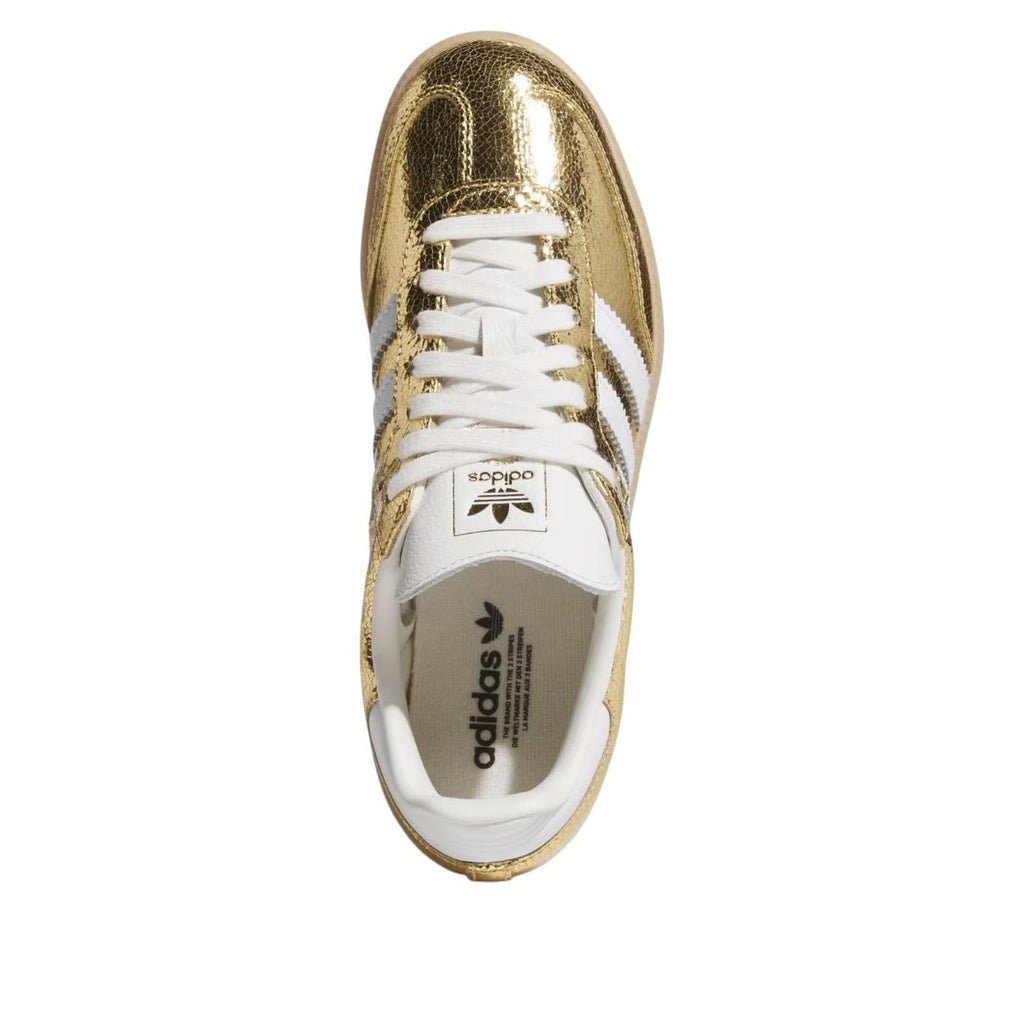 (WMNS) adidas Samba OG 'Gold Metallic Cracked Leather' KI5719