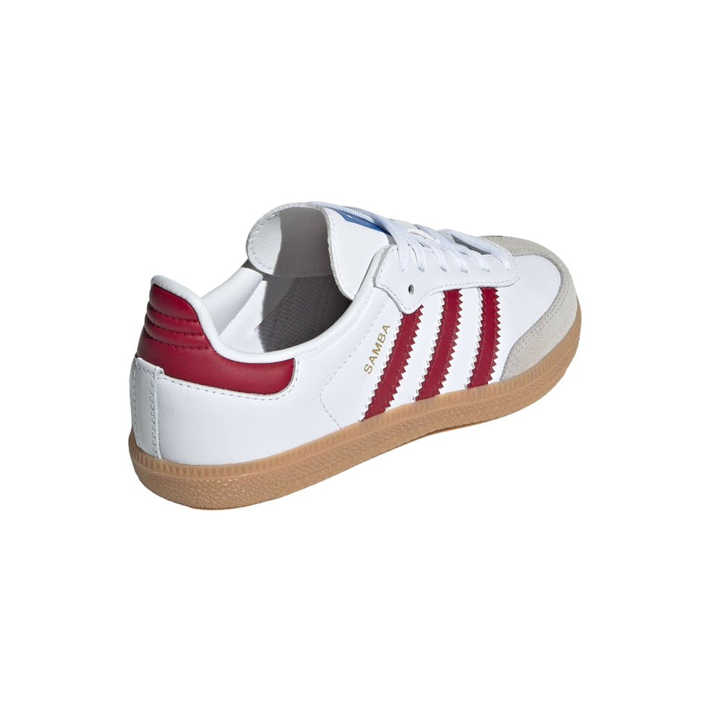(PS) adidas Samba OG 'White Collegiate Burgundy Gum' IE1333