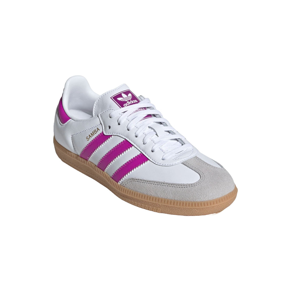 (GS) adidas Samba OG 'White Purple Gum' IH2873