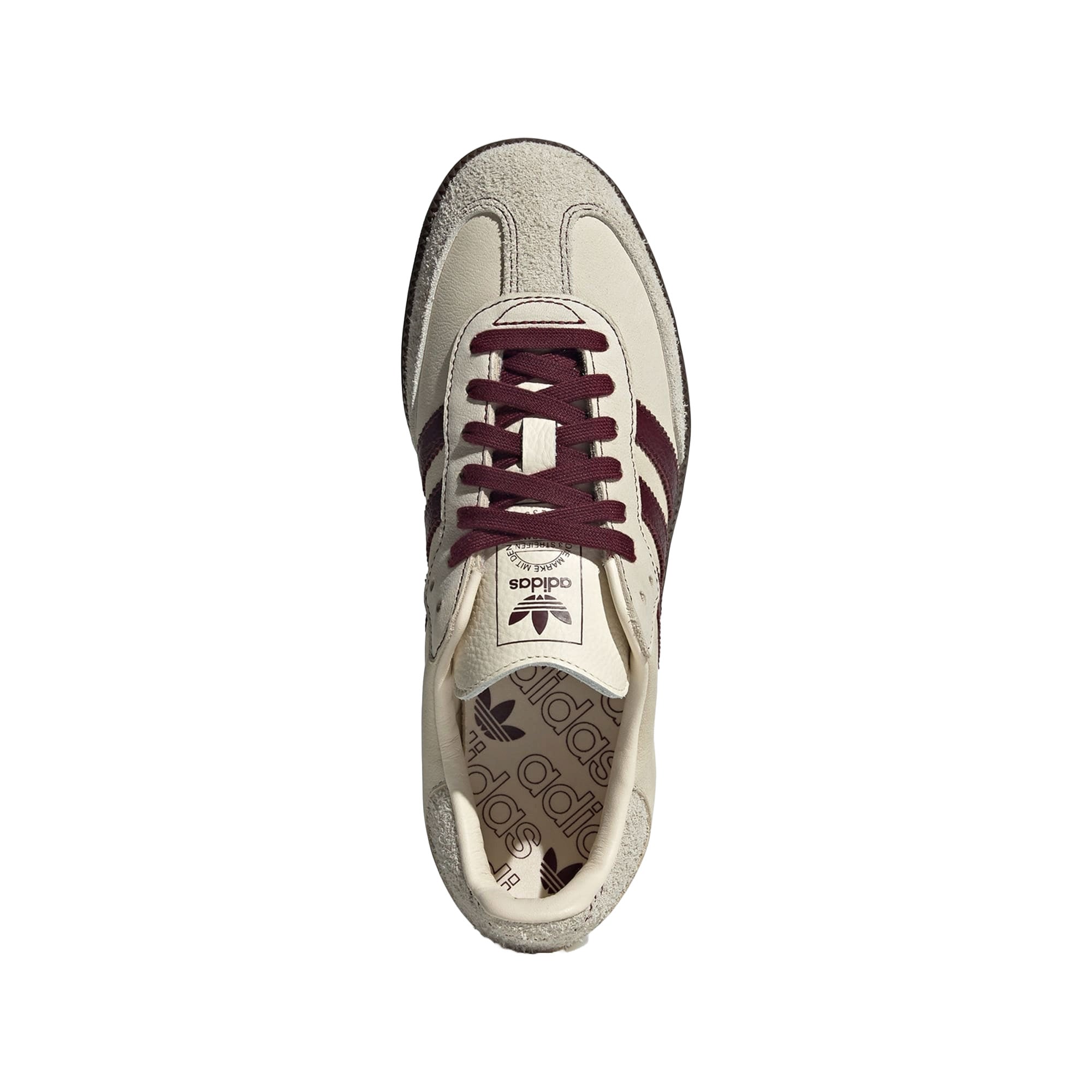 (WMNS) adidas Samba OG 'Wonder White Maroon' IG1987