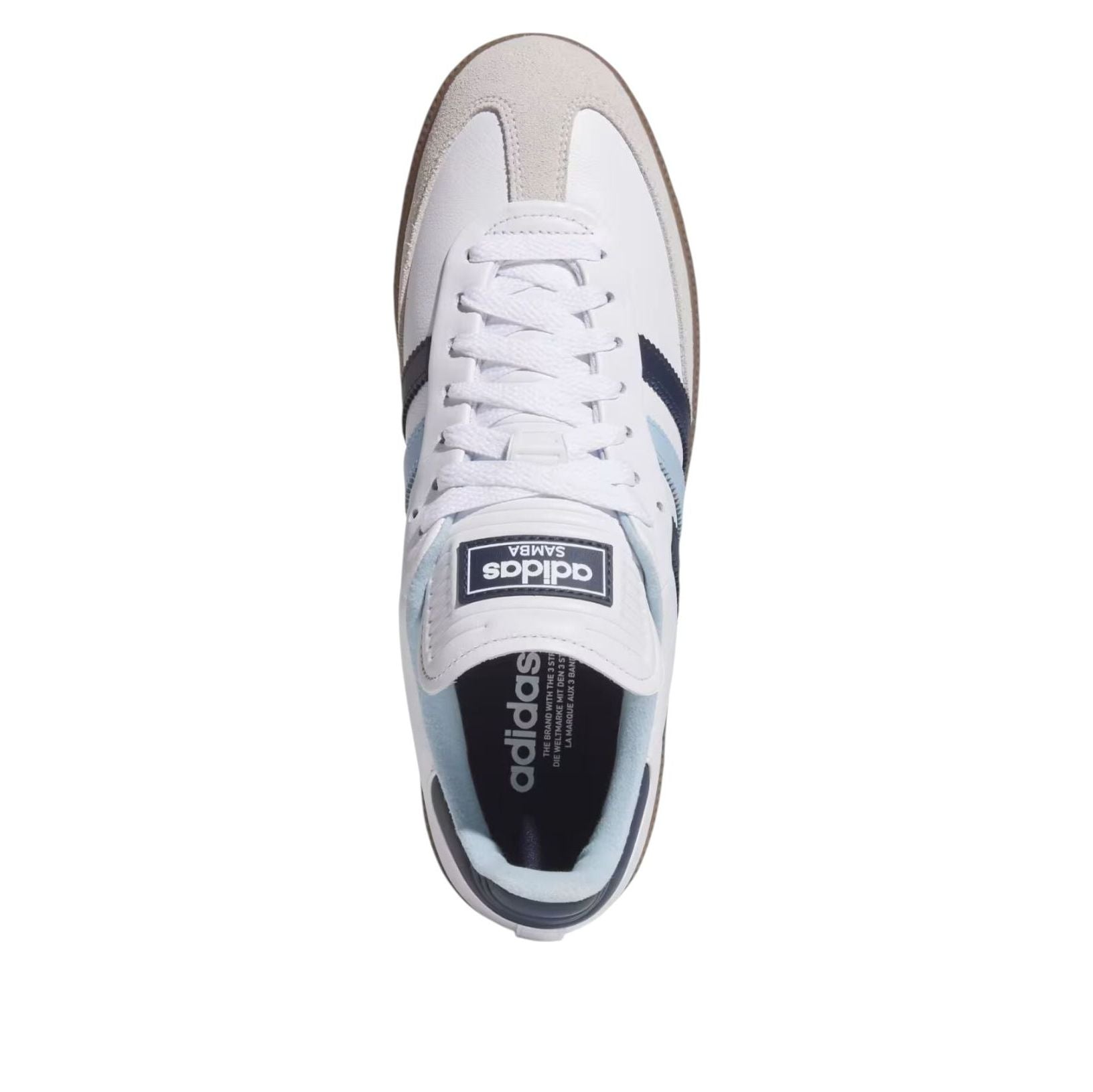 adidas Samba Spikeless Golf 'White Night Indigo Clear Sky' JP8650