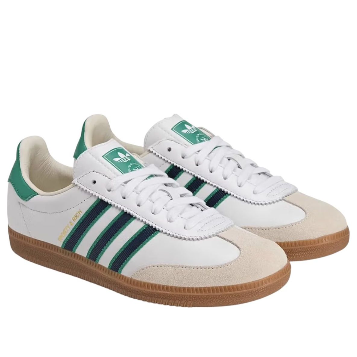 adidas x Sporty & Rich Samba 'White Green' JQ1353