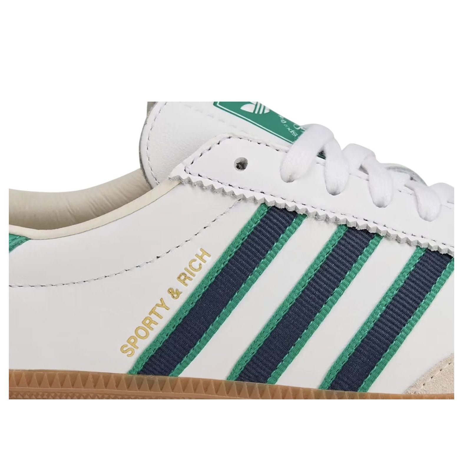 adidas x Sporty & Rich Samba 'White Green' JQ1353