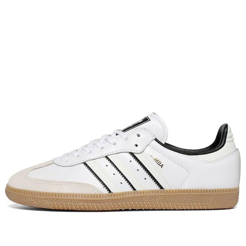 (GS) adidas Samba OG 'Double White Black Gum' IH5585